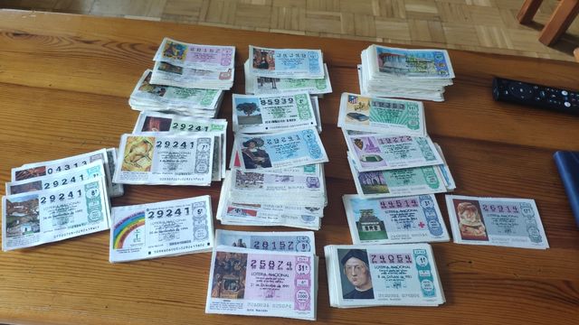 Decimos lotería Nacinal