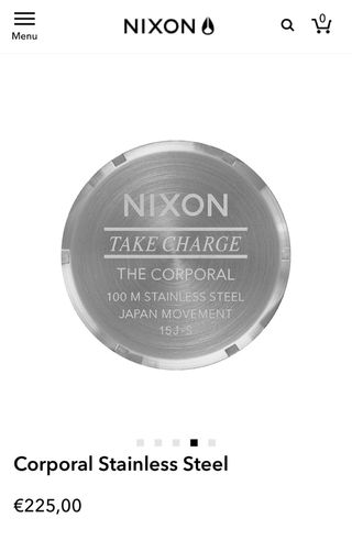 Reloj NIXON Corporal Stainless Steel