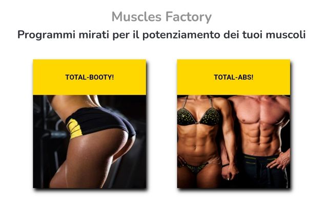 Programmi di allenamento