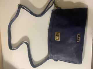Bolso/bolso de mano MISAKO azul marino
