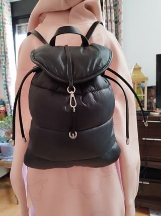 Mochila acolchada zara