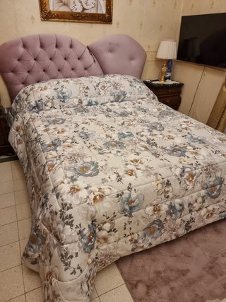 Trapunta svad dondi double face azzurro