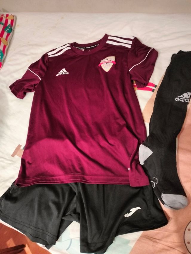 Equipación EDF fútbol Talla 13/14