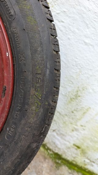 Rueda y neumático Michelin 185/55/R15 82H