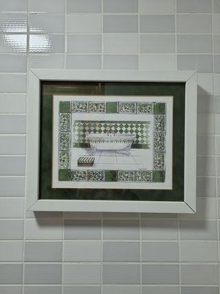 Cuadro para baño