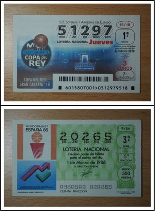 BALONCESTO décimos lotería y cupones once (21)