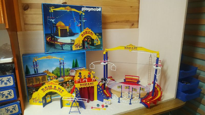 Playmobil 3720 Cirque Romani Vintage. Pas complet Prix en mp