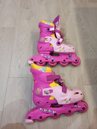 Pattini in linea regolabili tg.35-38