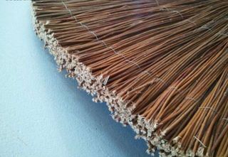 Sombrillas pergolas de brezo mimbre