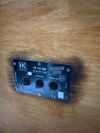 EQUIPO DE SONIDO SUBGRAVES+TOPs, altavoces