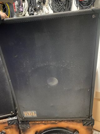 EQUIPO DE SONIDO SUBGRAVES+TOPs, altavoces