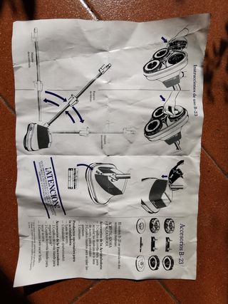 ELECTROLUX B-23 acristala, pule y abrillanta