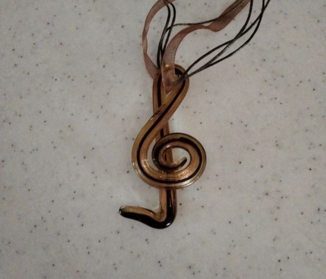 Collana chiave di violino