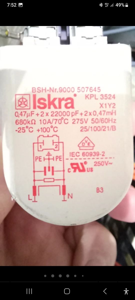 Piezas, Repuesto,  Programador,  lavadora. Electró