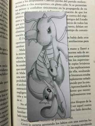 marcapáginas dragonite, pokemon