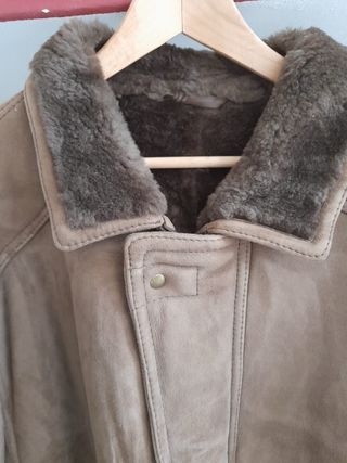 Giaccone pelle di montone shearling