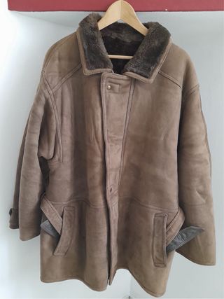 Giaccone pelle di montone shearling