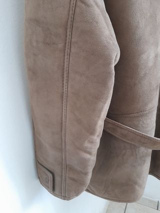 Giaccone pelle di montone shearling