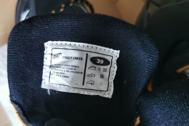 Pattini a rotelle in linea mis 39