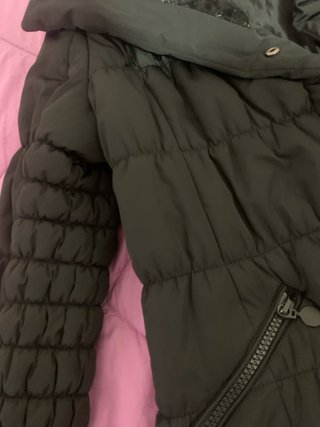 Abrigo cuello con pelo