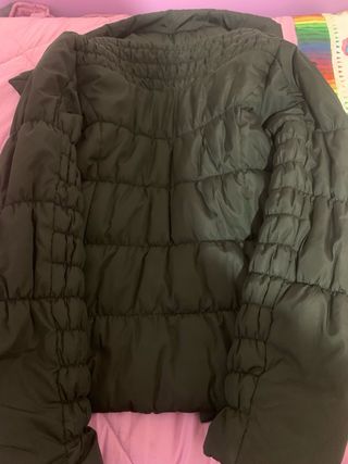 Abrigo cuello con pelo