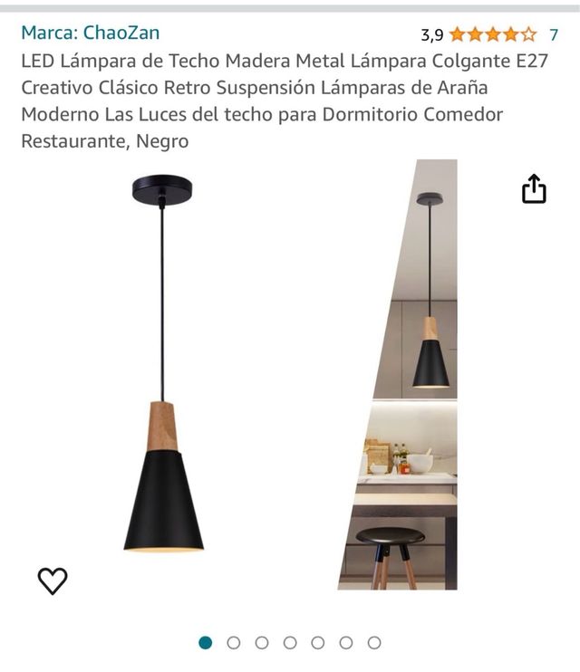 lampara techo