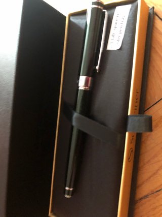 Scriveiner pen in lacca. Finitura Oro 24 Carati