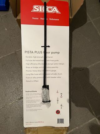 Bomba de pie Silca Pista Plus