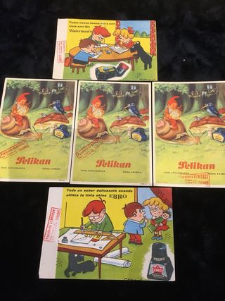 Secantes Vintage Pelikan y Ebro