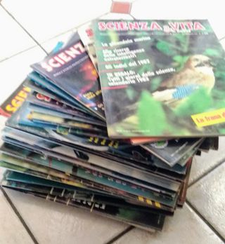 Raccolta scienza e vita collezionismo 34 pezzi