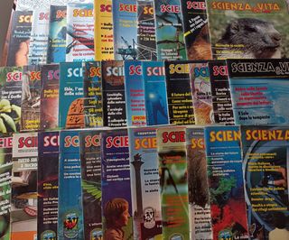 Raccolta scienza e vita collezionismo 34 pezzi