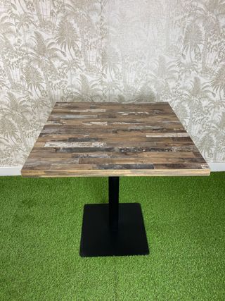 MESA HOSTELERÍA VINTAGE CON TABLERO LAMINADO