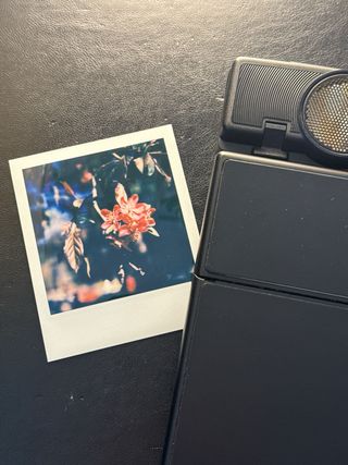 cámara réflex polaroid SX-70 land sonar autofocus