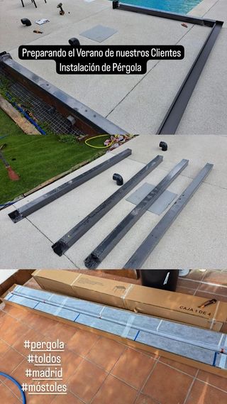 Instalación de Pérgolas