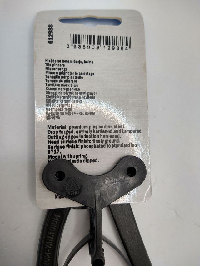 Alicates para azulejos Unior