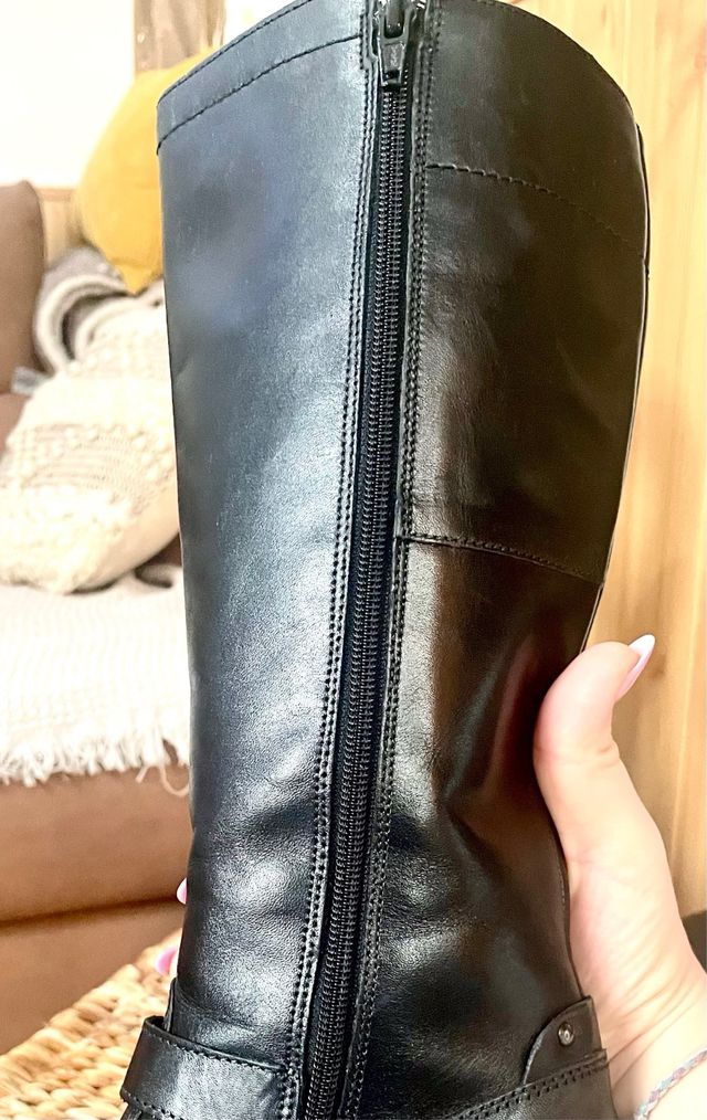 BOTAS NEGRAS PIEL FOSCO