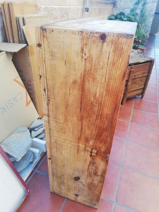 Baúl antiguo para restaurar