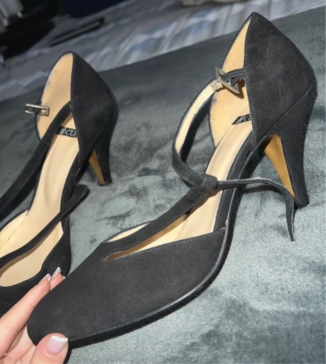 Tacones negros Cuple t38