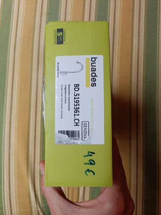 Grifo fregadero cromo Buades Genova