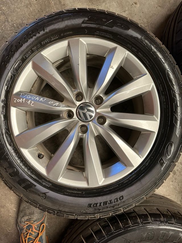 LLANTAS VOLKSWAGEN TIGUAN 2013 en 17