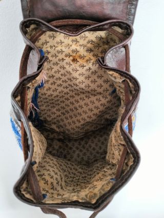 Mochila de cuero