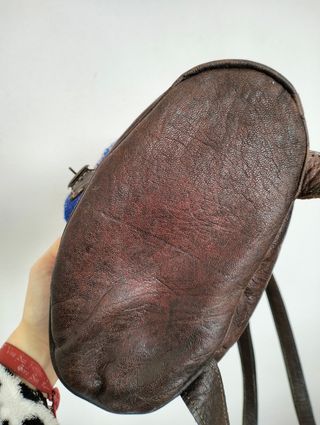 Mochila de cuero
