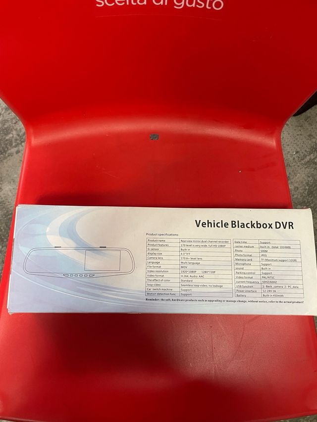 Specchietto retrocamera tech