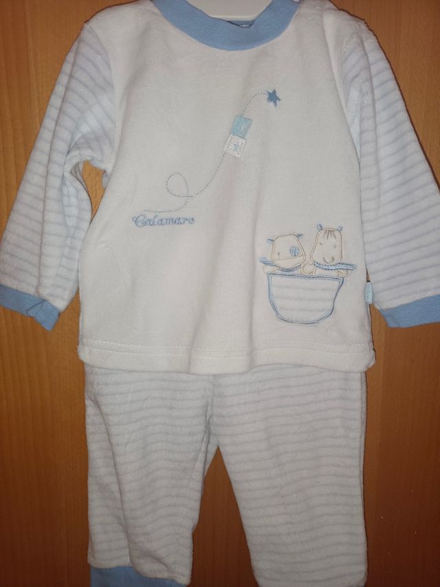 Conjunto 2 pijamas invierno bebé