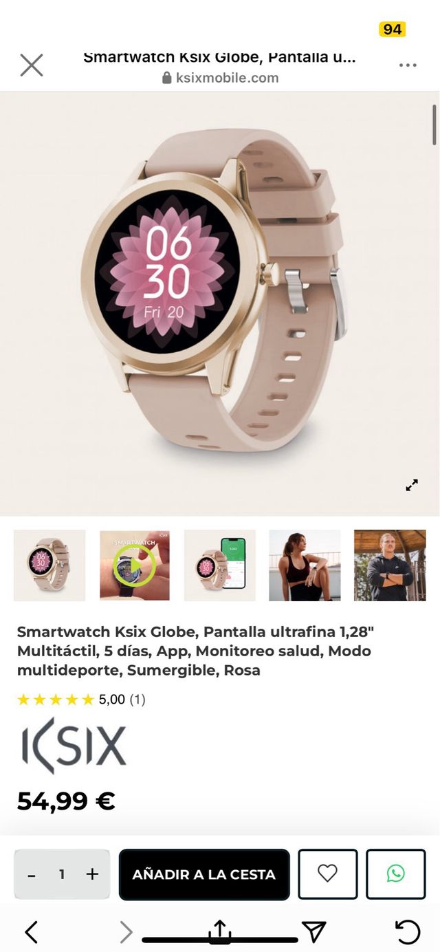 smartwatch mujer ksix