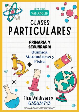 CLASES PARTICULARES CURSO 2025-2026 VALLADOLID
