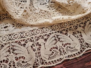 Fondo di una gonna antica