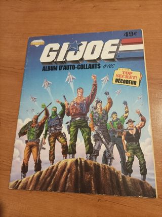 Album de cromos Gijoe año 1987