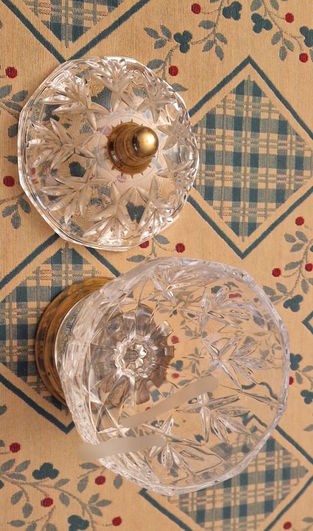 Bombonera de cristal