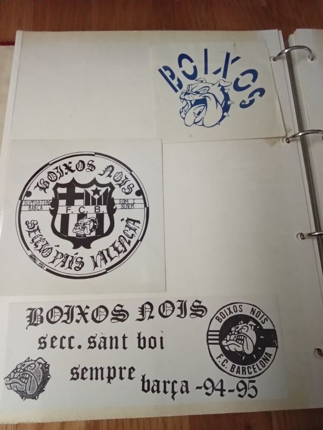 Pegatinas peña boixos nois